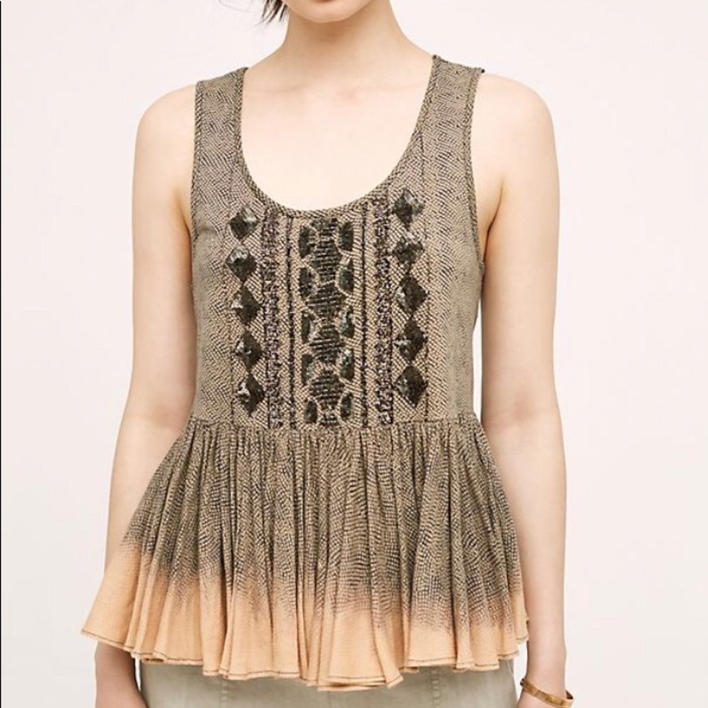 Anthropologie Akemi + Kin Suva Swing Tank Top